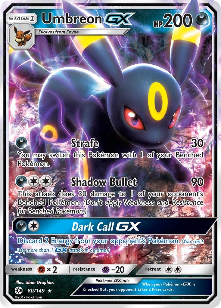 Umbreon GX [SM01 - 80/149]