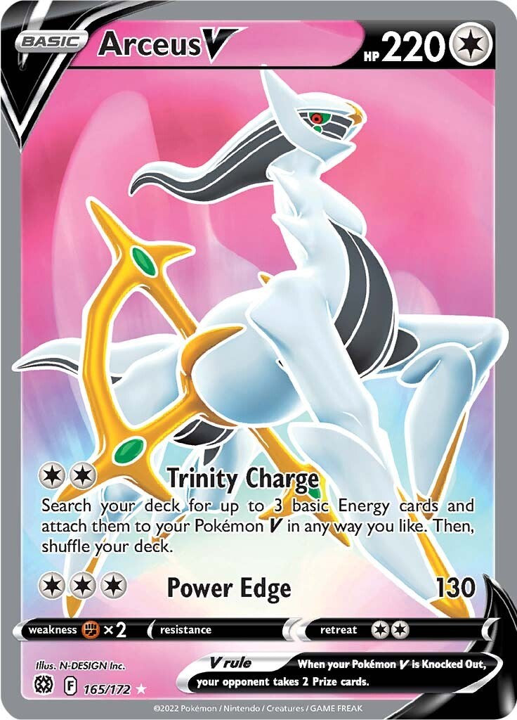 Arceus V (Full Art) [SWSH09 - 165/172]