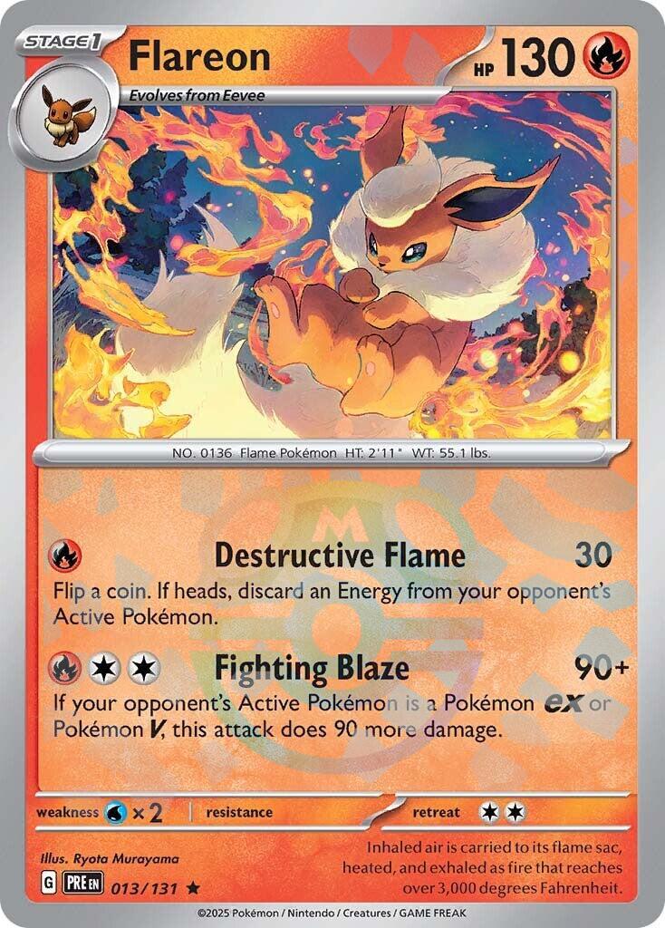 Flareon (Master Ball Pattern) [PRE - 013/131]