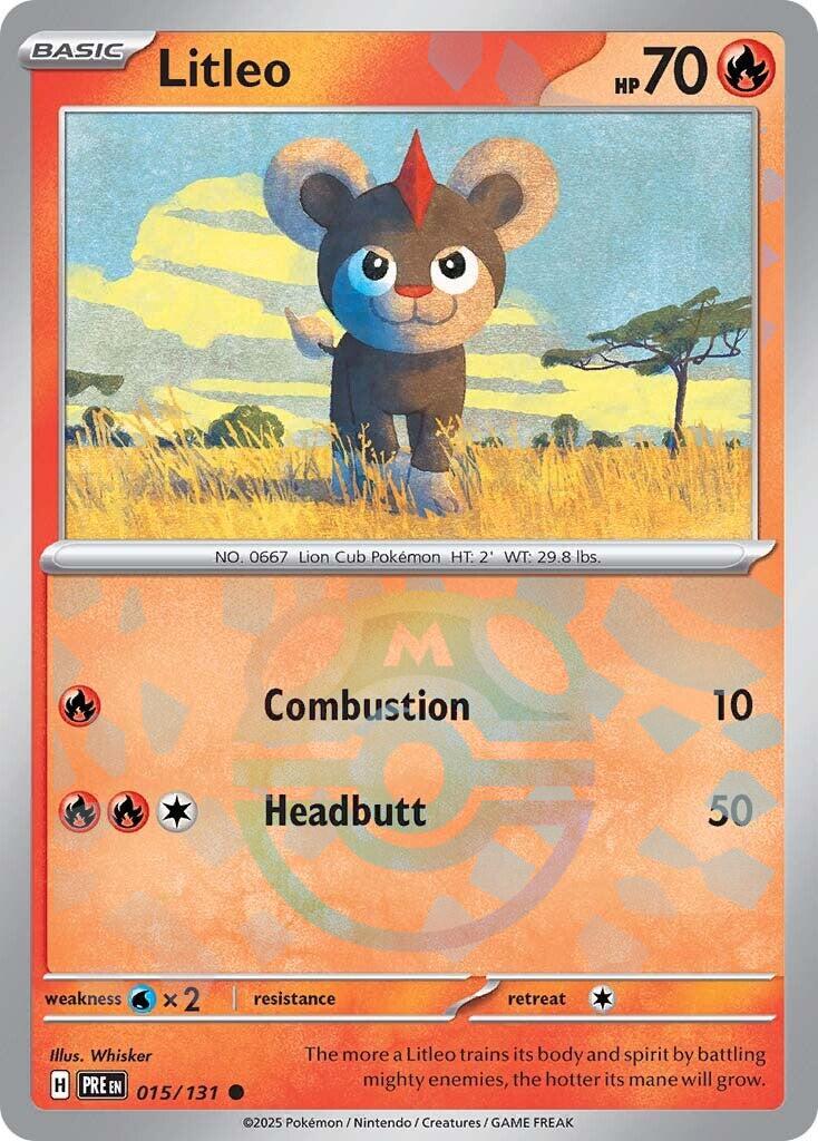 Litleo (Master Ball Pattern) [PRE - 015/131]