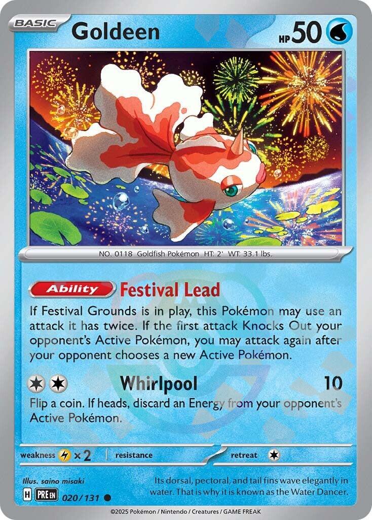 Goldeen (Master Ball Pattern) [PRE - 020/131]