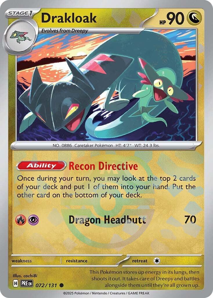 Drakloak (Master Ball Pattern) [PRE - 072/131]