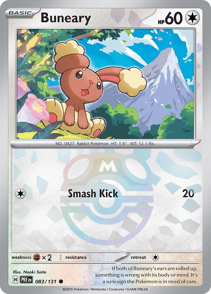 Buneary (Master Ball Pattern) [PRE - 083/131]