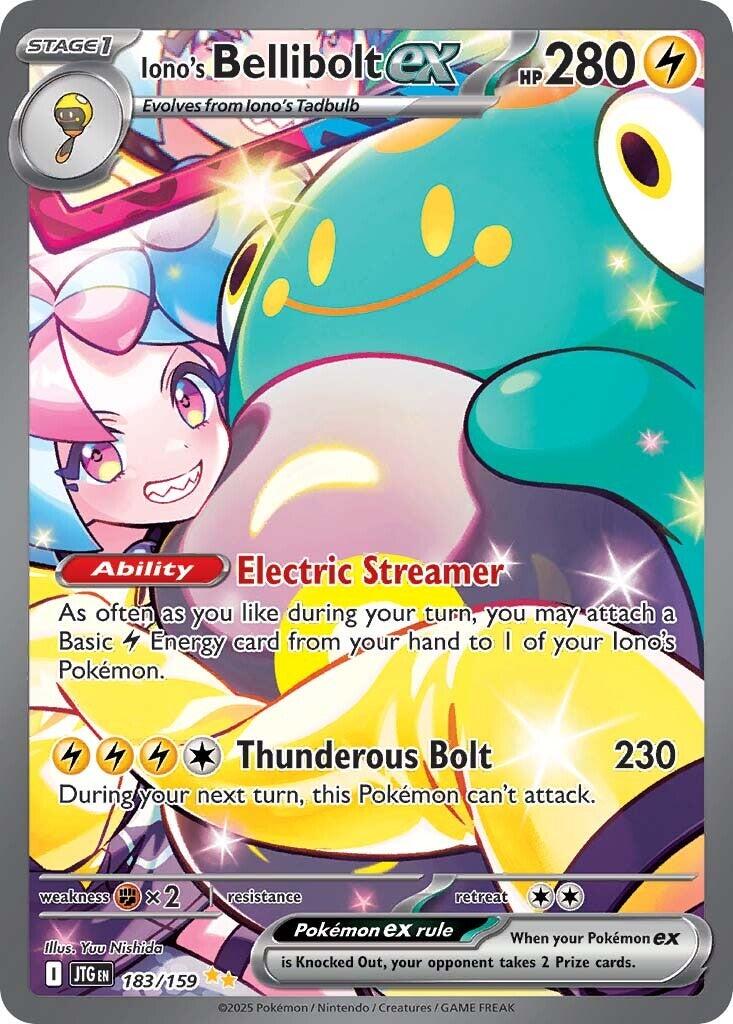 Iono's Bellibolt ex - 183/159 [JTG - 183/159]