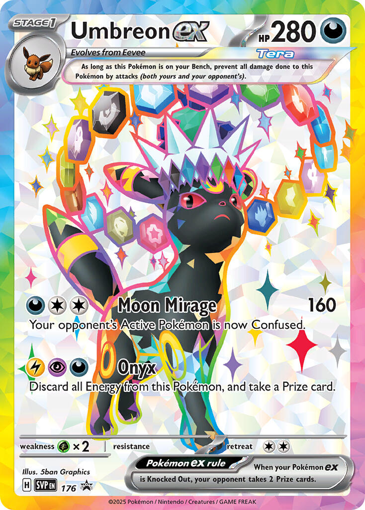 Umbreon ex - 176 [SVP - 176]