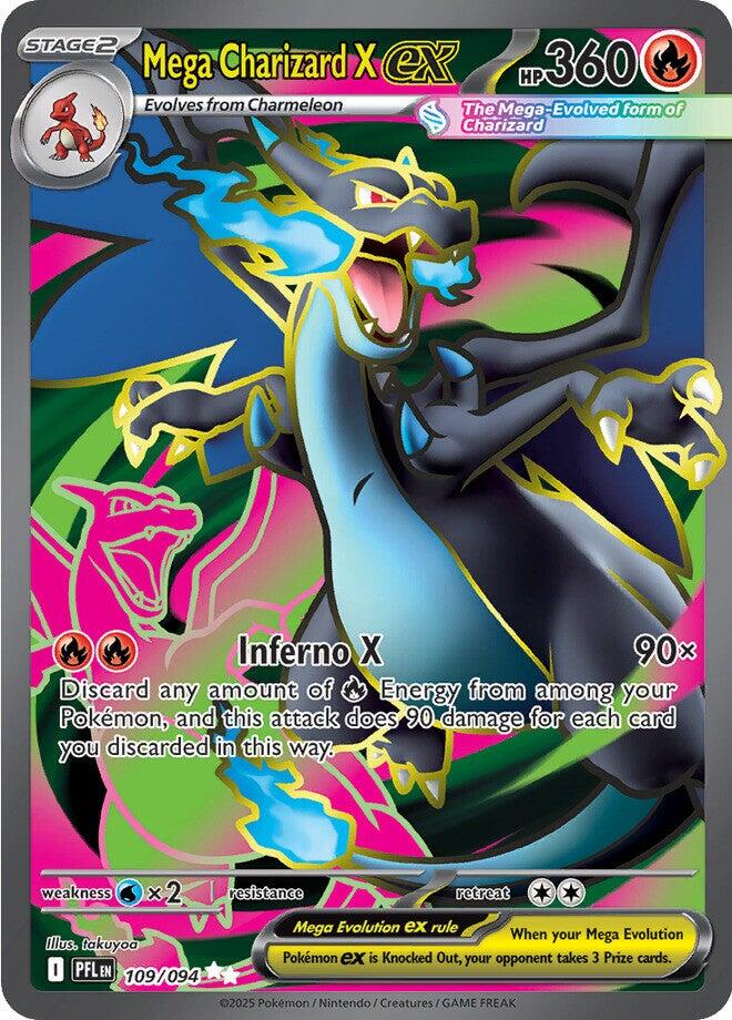 Mega Charizard X ex - 109/094 [PFL - 109/094]