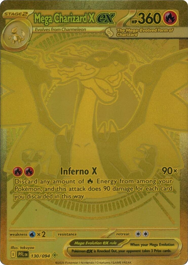 Mega Charizard X ex - 130/094 [PFL - 130/094]