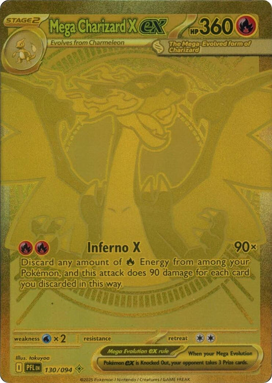 Mega Charizard X ex - 130/094 [PFL - 130/094]
