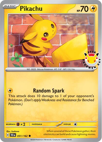 Pikachu (Pokemon Day 2026) [MCAP - 051/162]