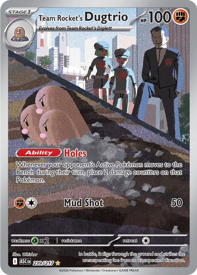 Team Rocket's Dugtrio - 239/217 [ASC - 239/217]