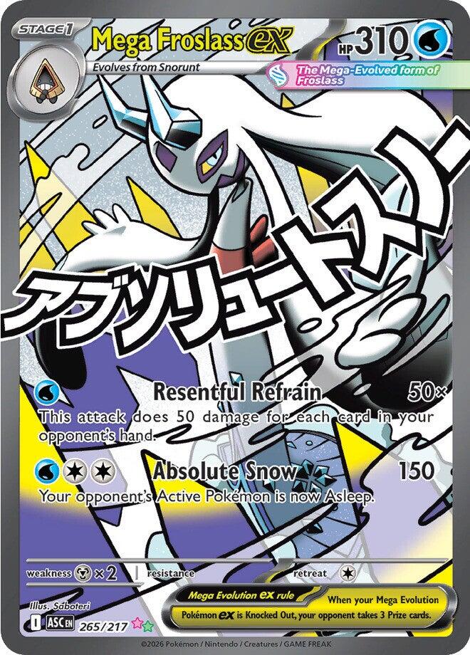 Mega Froslass ex - 265/217 [ASC - 265/217]