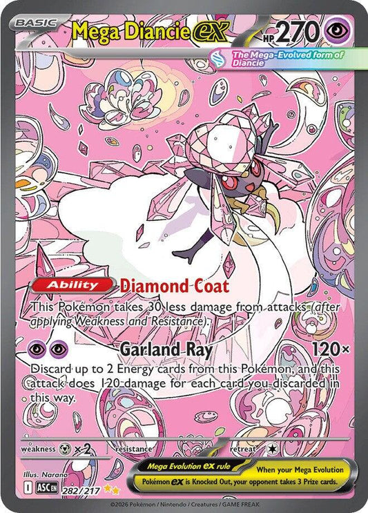 Mega Diancie ex - 282/217 [ASC - 282/217]