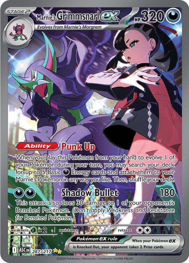Marnie's Grimmsnarl ex [ASC - 287/217]