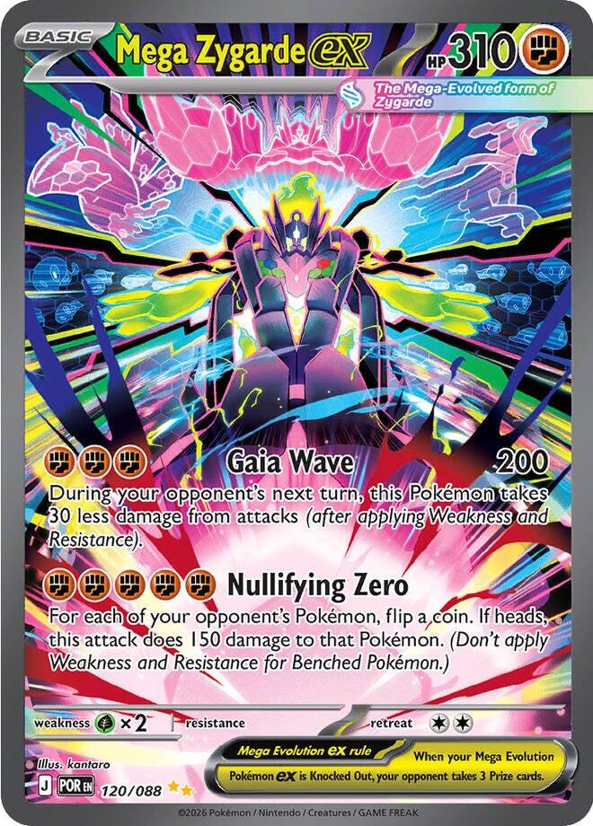 Mega Zygarde ex - 120/088 [POR - 120/088]