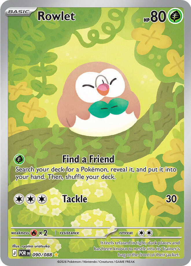 Rowlet - 090/088 [POR - 090/088]