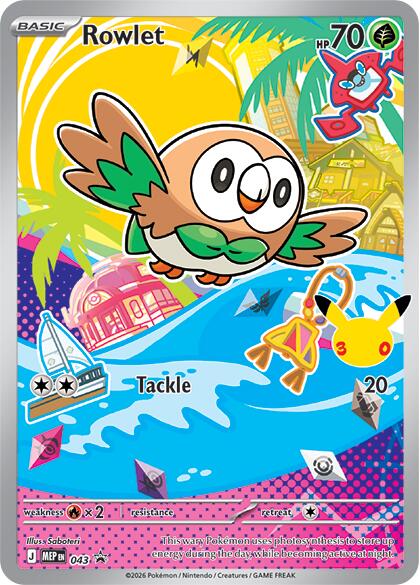 Rowlet - 043 [MEP - 043]