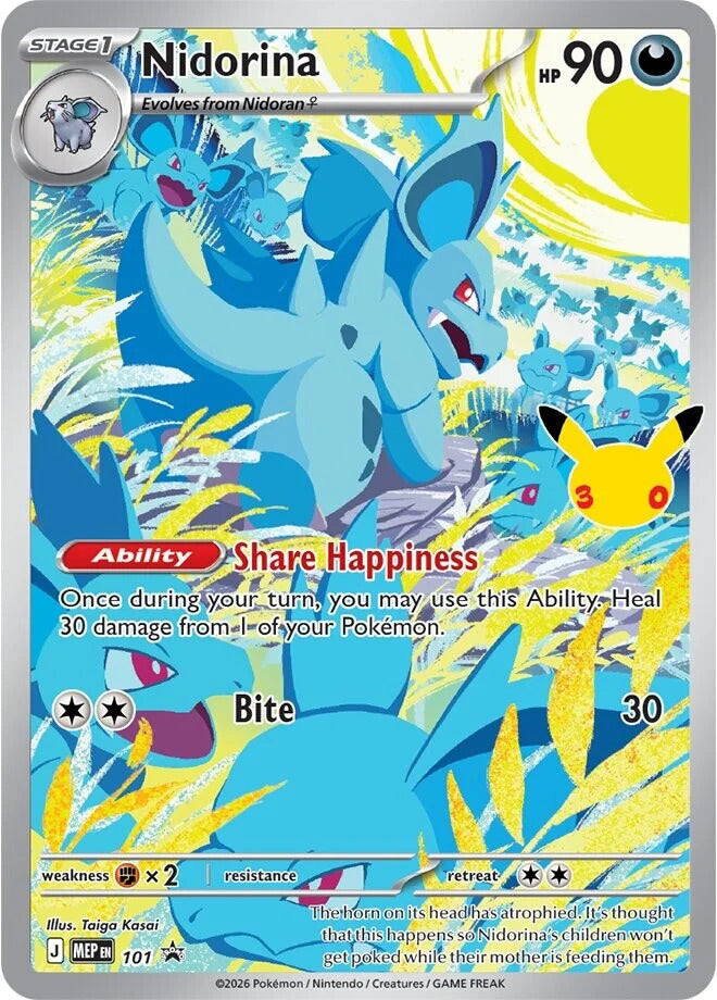 Nidorina - 101 (30th Celebration) [MEP - 101]