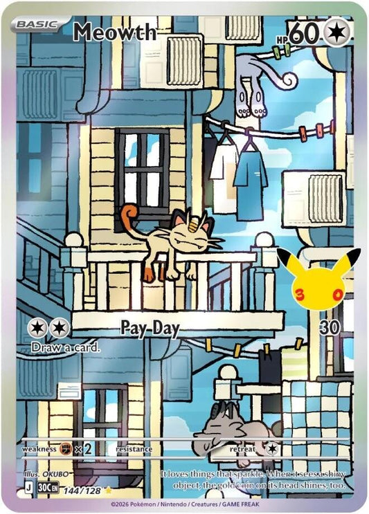 Meowth - 144/128 [30C - 144/128]