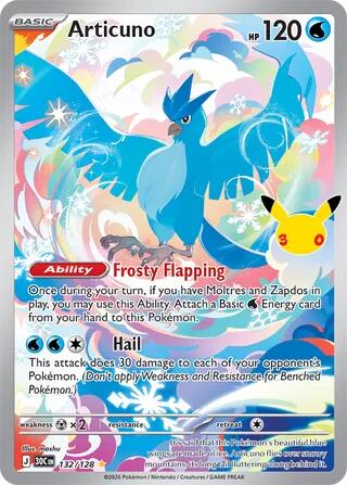Articuno - 132/128 [30C - 132/128]